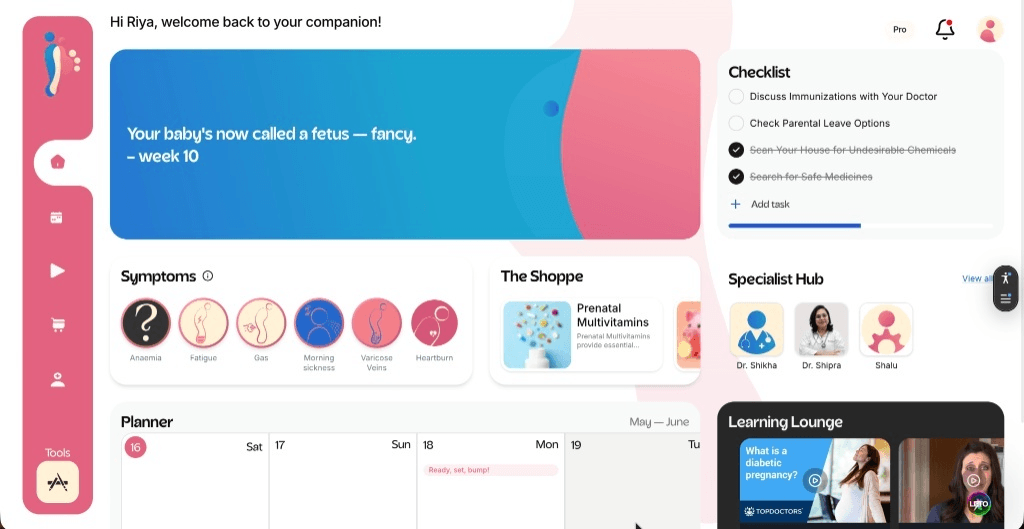Screenshot of BabySteps